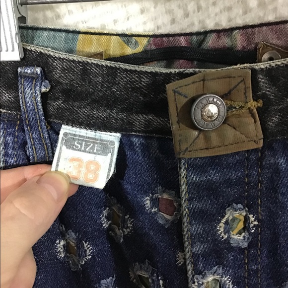 Vintage 80’s 90’s Major Damage jeans 34x33 RARE! Vintage 80’s 90’s Major Damage jeans 34x33 RARE!